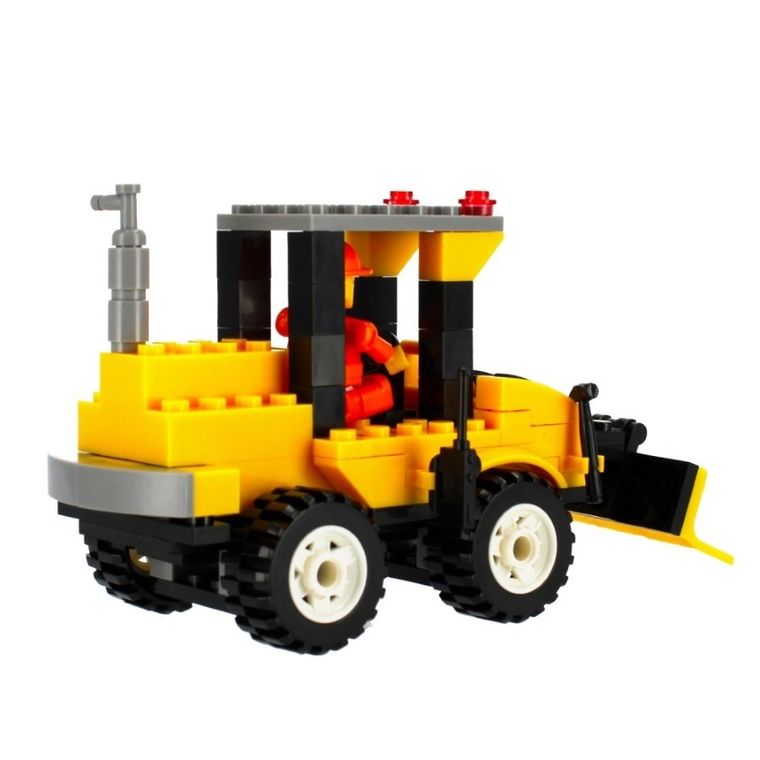 Alleblox, spychacz, klocki konstrukcyjne, 127 elementów