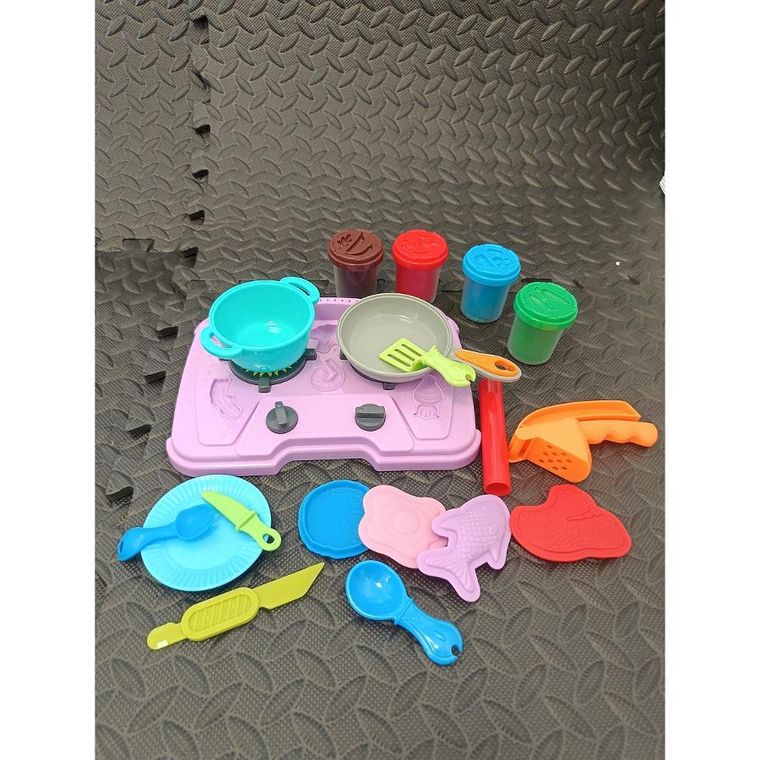 Anek dla Dzieci, masa plastyczna, kuchnia