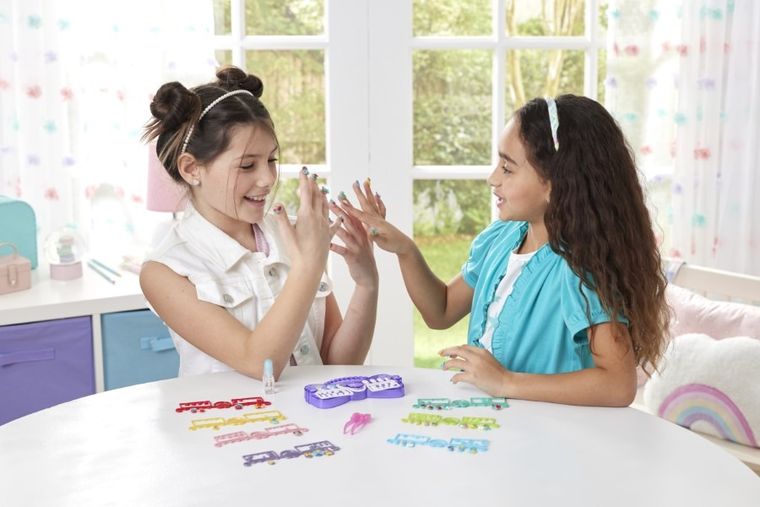 Aquabeads, Księżniczki Disneya, Nail Studio, zestaw kreatywny do stylizacji paznokci, 35071