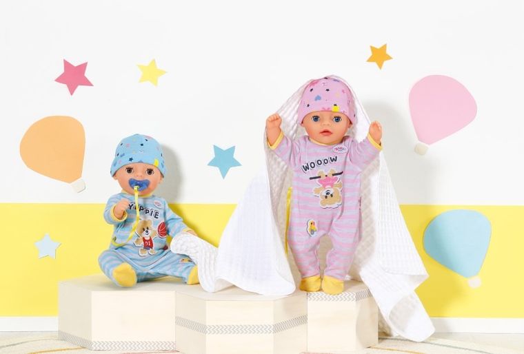 Baby Born, Soft Touch Little Girl, lalka interaktywna, akcesoria, 36 cm