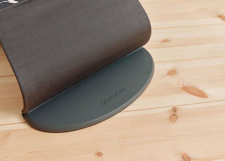 BabyBjörn, Bliss Cotton, leżaczek, antracyt, landscape