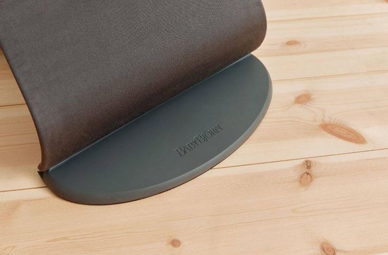 BabyBjörn, Bliss Woven, leżaczek bujaczek, antracytowy + zabawka do leżaczka, Balance, Googly Eyes