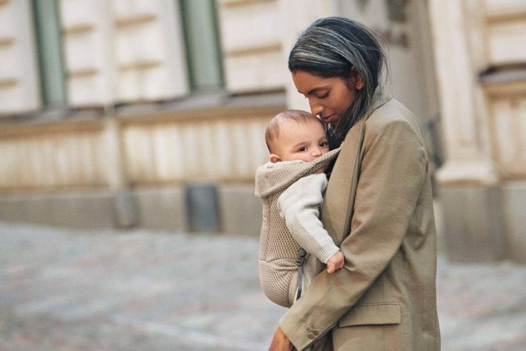 BabyBjörn, Move 3D Mesh, nosidełko, szary beż