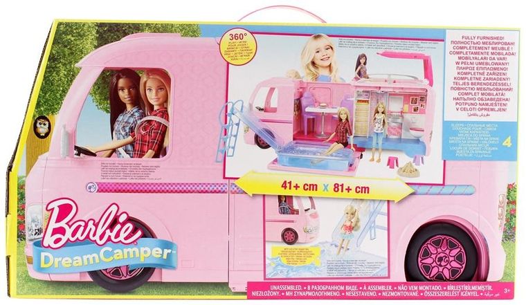 Barbie, Wymarzony kamper, pojazd do zabawy
