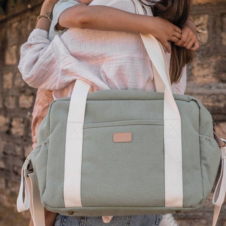 Beaba, Paris, torba dla mamy, Sage green