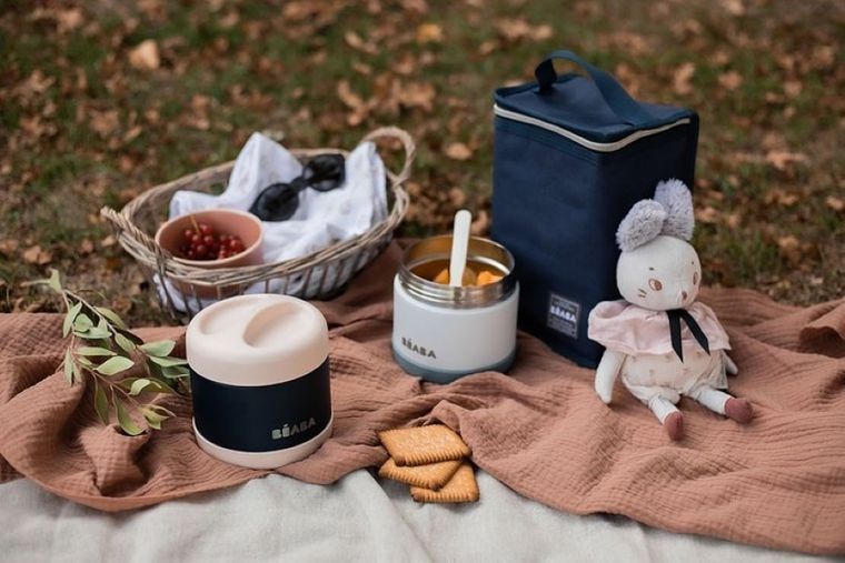 Beaba, termos, Baltic, Blue, White, 500 ml