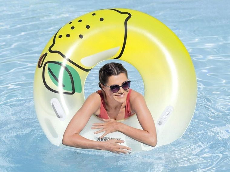 Bestway, koło dmuchane, cytrynka, 114 cm