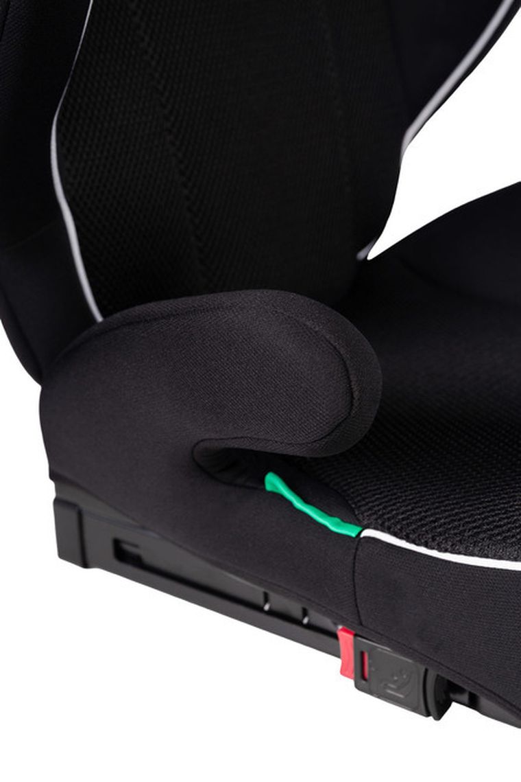 Caretero, Breezy Fix, fotelik samochodowy 2w1, podstawka, fix black, 100-150 cm