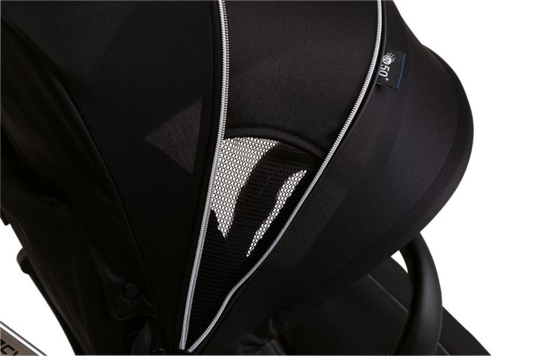 Chicco, One4Ever, wózek spacerowy z dwoma siedziskami, Pirate Black