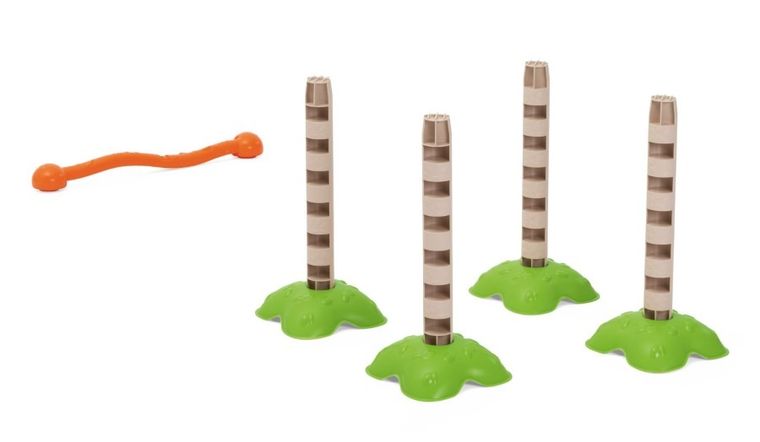 Chicco, zestaw gimnastyczny, 18 elementów