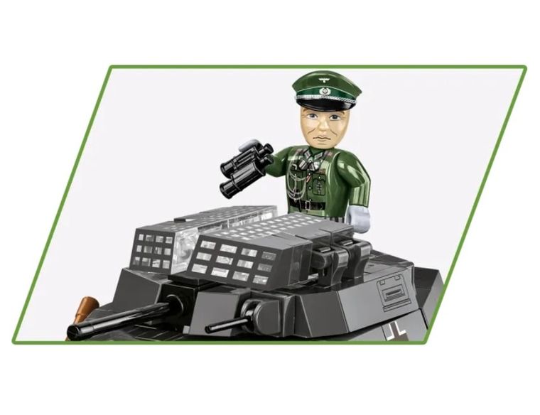 Cobi, Historical Collection WWII, Sd.Kfz., 222, klocki, 502 elementy