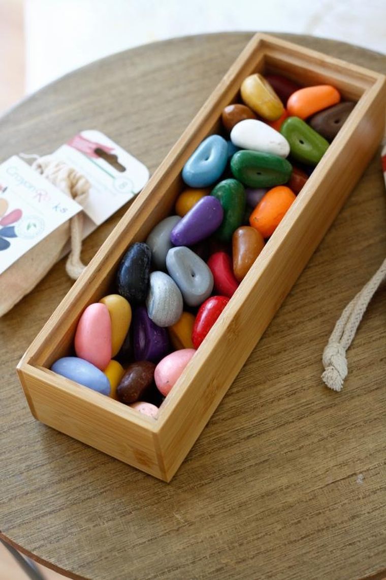 Crayon Rocks, kredki woskowe w pudełku, 16 kolorów, 64 szt.