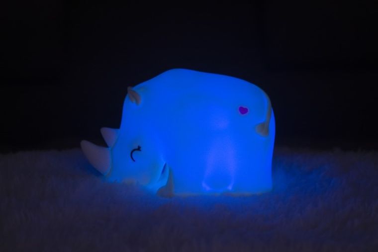 Dhink, Nosorożec, lampka silikonowa na USB