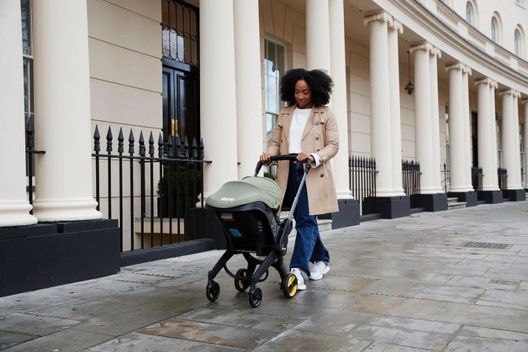 Doona, Doona I, mobilny fotelik samochodowy, desert green, 40-85 cm