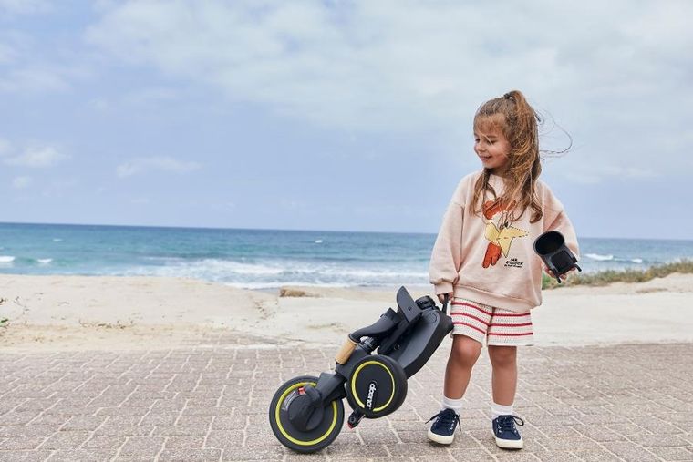 Doona, Liki S5, rowerek trójkołowy, składany, nitro black