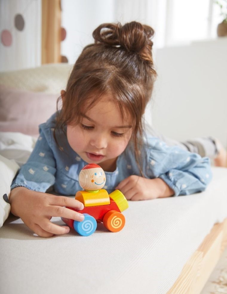 Haba, Ben, Auto odkrywców, pojazd drewniany