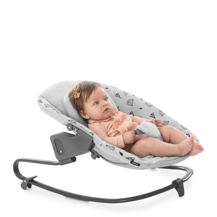 Hauck, Alpha Premium, leżaczek, Grey