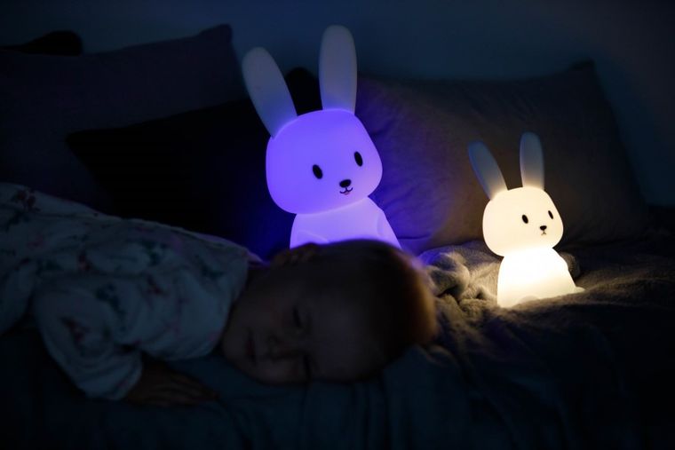 InnoGIO, GIObunny, silikonowa lampka nocna, midi