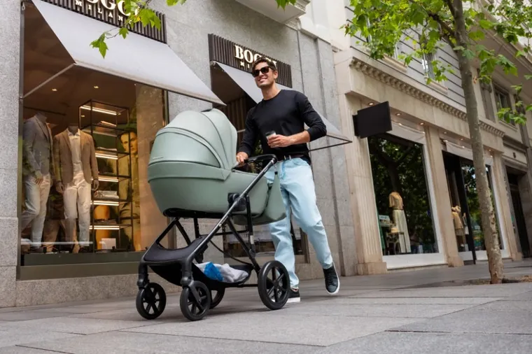 Kinderkraft, Prime 3, wózek wielofunkcyjny, 3w1, velvet mocca