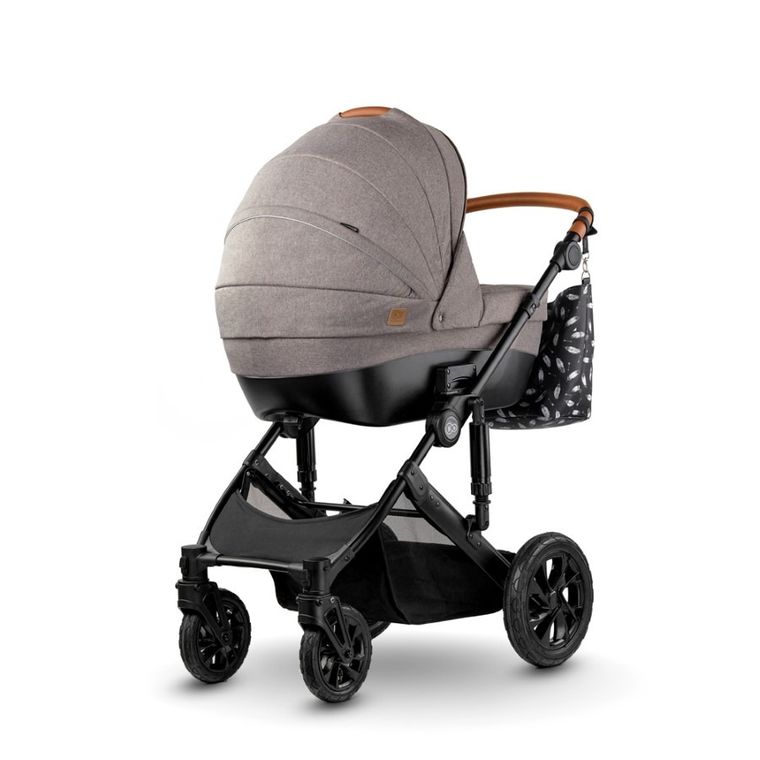 Kinderkraft, Prime, wózek wielofunkcyjny 3w1, Beige