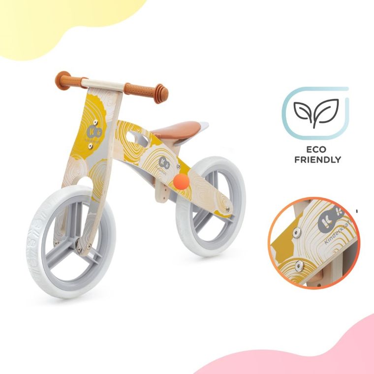 Kinderkraft, Runner Nature, rowerek biegowy, koralowy