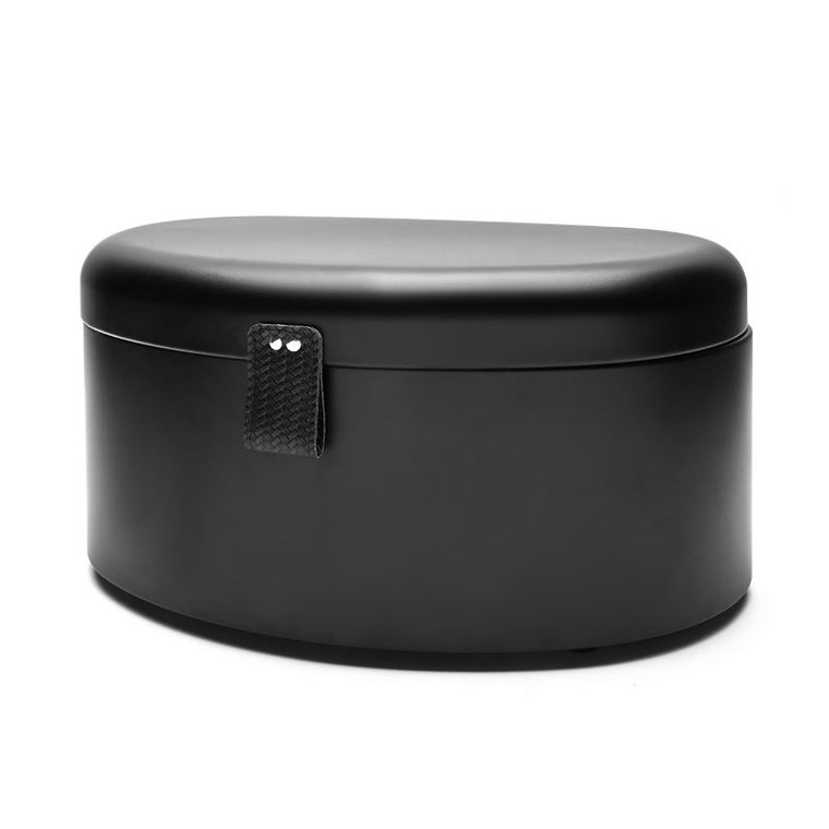 Könighoffer, Vespa, chlebak stalowy, czarny, 36-23,5-18,5 cm