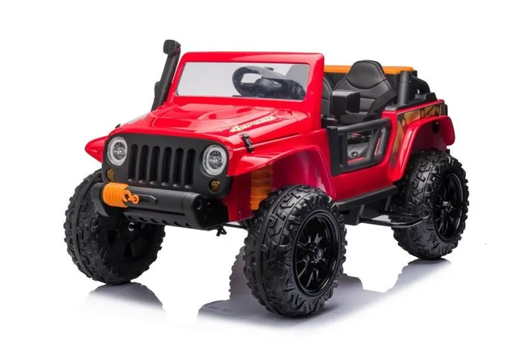 Lean Cars, terenówka, pojazd na akumulator, XB-1118, czerwony