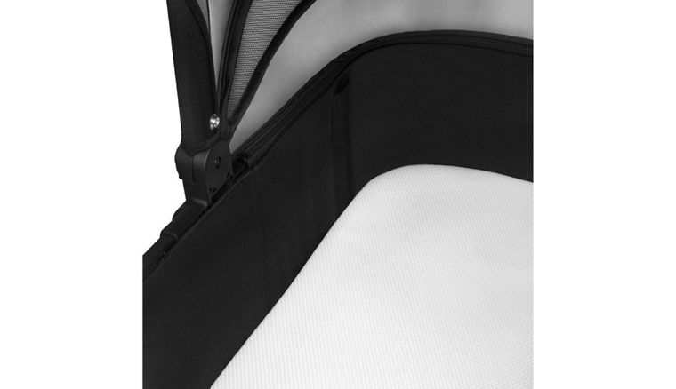 Lionelo, Amber 2in1, wózek wielofunkcyjny, Black Onyx