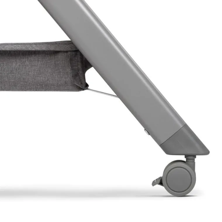 Lionelo, Leonie Plus, łóżeczko dostawne, grey stone