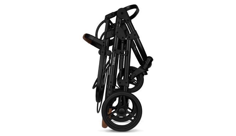 Lionelo, Mari Tour, wózek wielofunkcyjny z zestawem akcesoriów, 2w1, Black Onyx