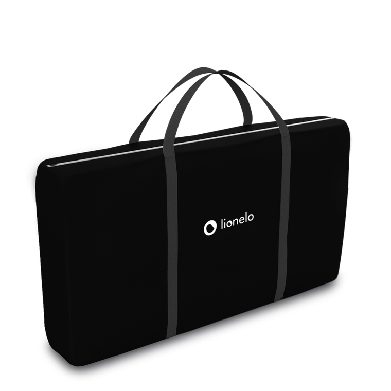 Lionelo, Timon, łóżeczko dostawne, Graphite