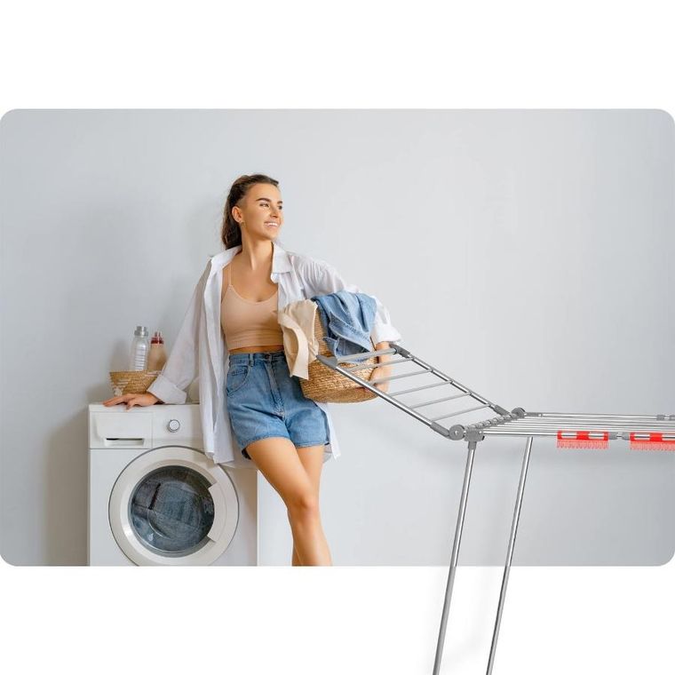 Massido, Lydia, stojąca suszarka na pranie, rozkładana, 27 mb