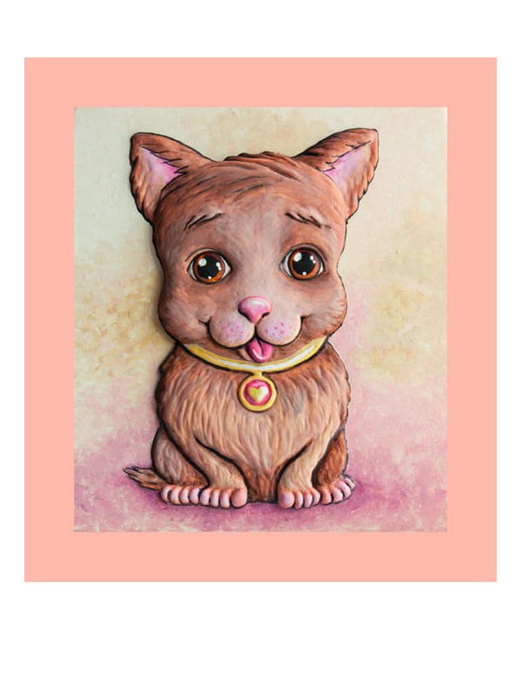 Mirage Hobby, Wypukła Malowanka, zestaw kreatywny do malowania, Zwierzątka