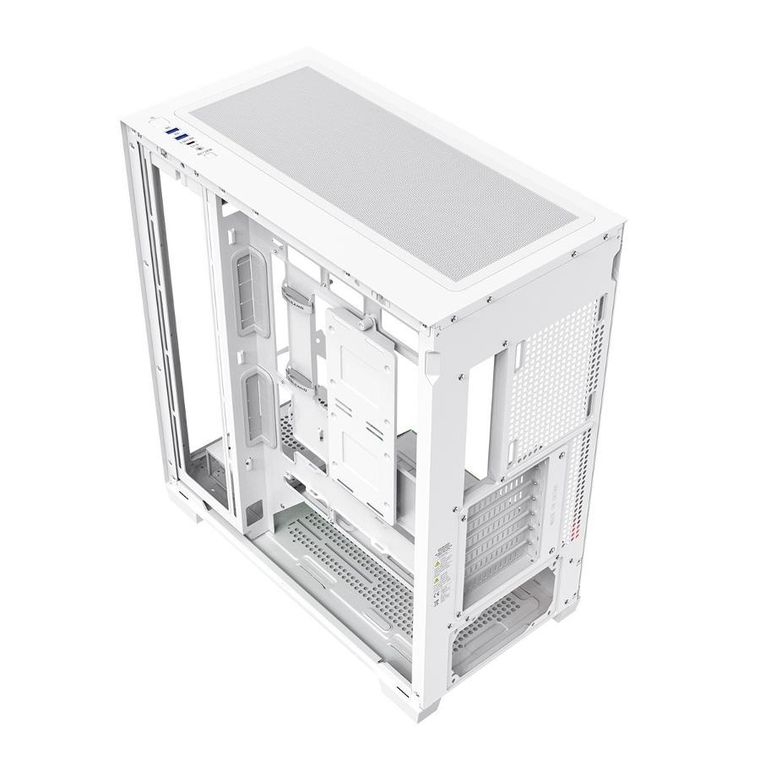 Modecom, Volcano, obudowa komputerowa, STELLAR PLUS ARGB MIDI NF, biała