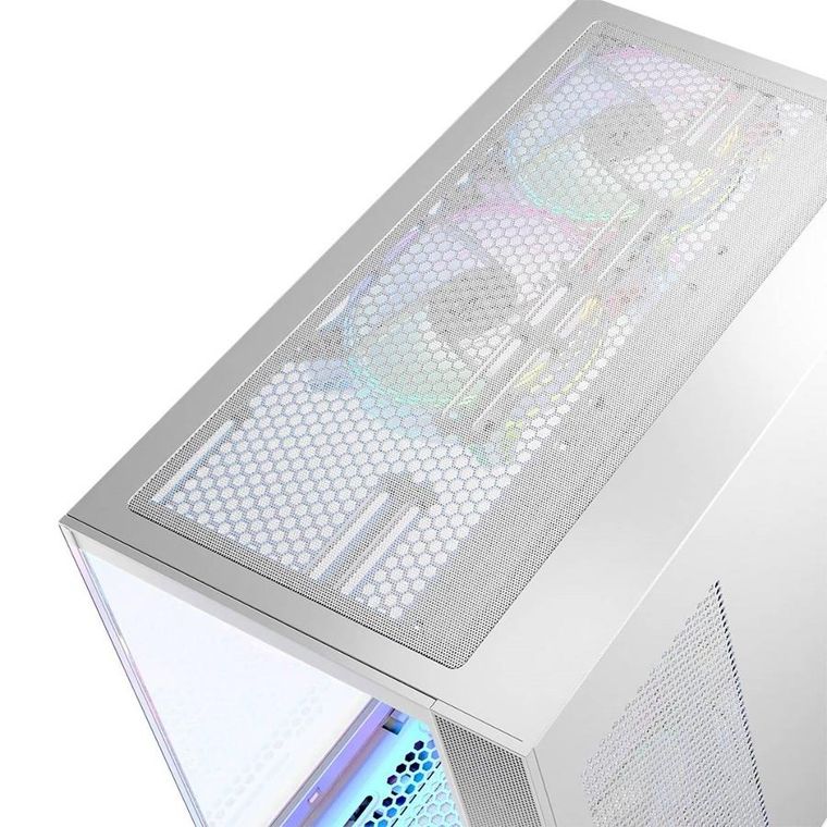 Modecom, Volcno Panorama Midi, obudowa komputerowa, biała