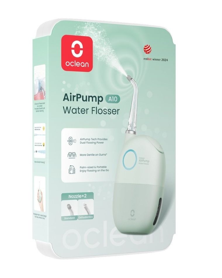 Oclean, irygator podróżny A10, zielony