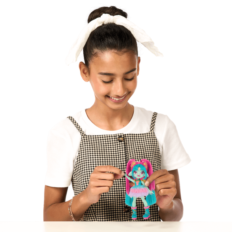 Pixlings, lalka smoczyca, turkusowa