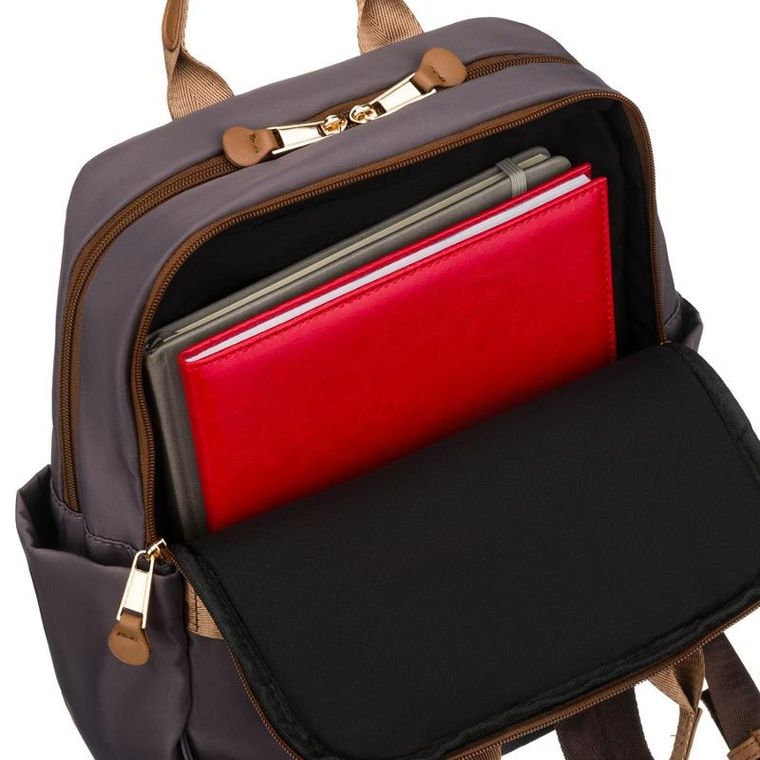 Plecak miejski, szary, Peterson