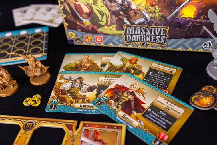 Portal Games, Massive Darkness 2: Bardowie i Konstruktorzy vs Metalowy Anioł, dodatek do gry