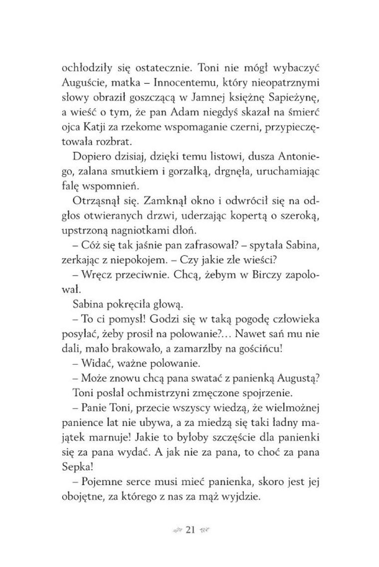 Saga rodu Tyszkowskich. Tom 2. Czarci ogród