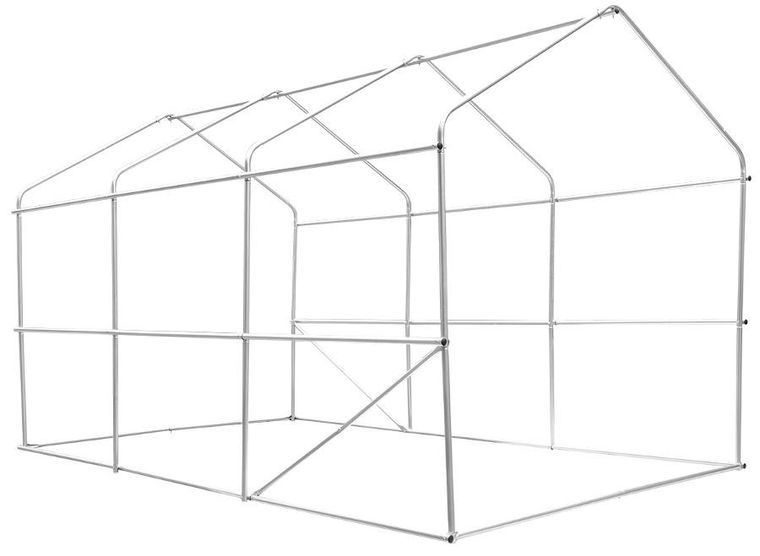 Saska Garden, tunel ogrodowy, szklarnia, zielona, 200-350-200 cm