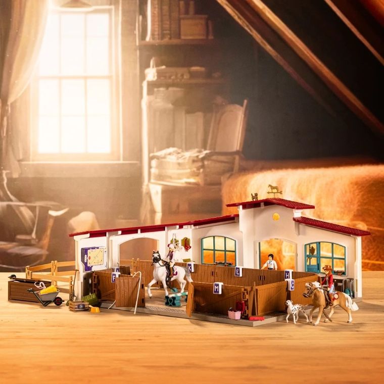 Schleich, Horse Club, Arena Jeździecka Peppertree, zestaw, 42639