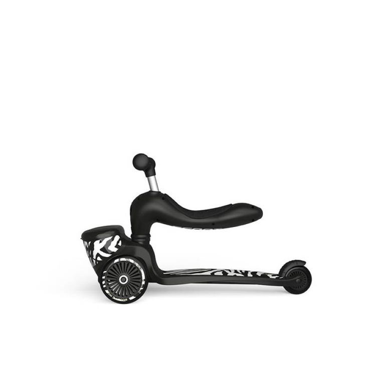 Scoot & Ride, Highwaykick 1, Lifestyle, jeździk i hulajnoga 2w1, Zebra