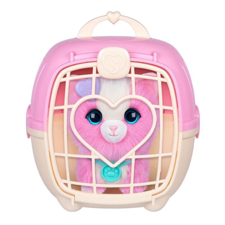 Scruff a Luvs, zwierzaczek kudłaczek, maskotka do kąpania, różowy, 1 szt.