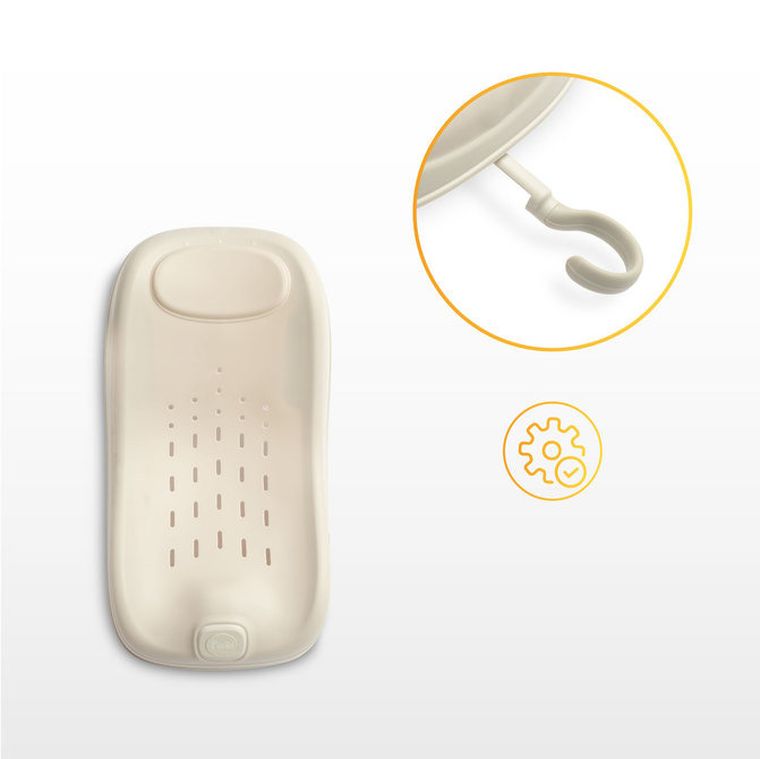 Sensillo, Posi, wkładka do wanienki składana, beżowy