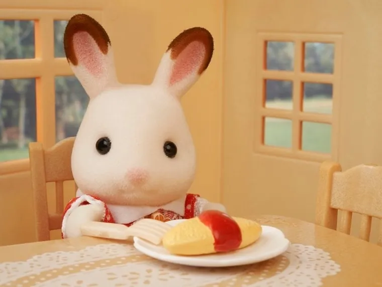 Sylvanian Families, Przytulny domek wiejski, zestaw startowy z figurką, 5242/5303