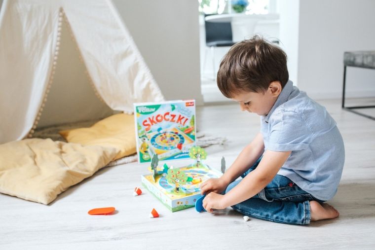 Trefl, Rodzina Treflików, Skoczki, gra rodzinna