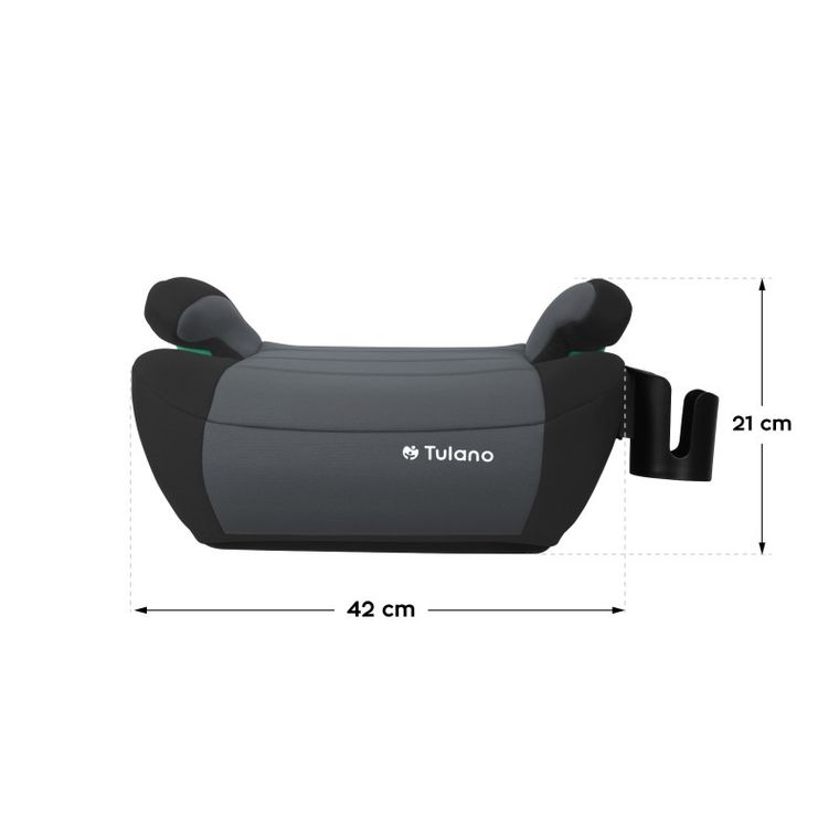 Tulano, Cabby 35, podstawka samochodowa, grey, 125-150 cm