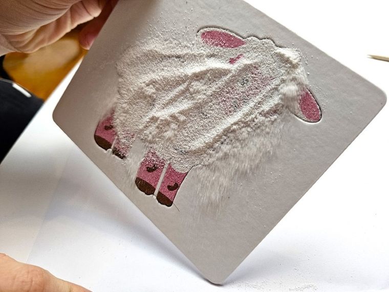 Alexander, Sand Art, Piaskowe Malowanki, Kurczaczek