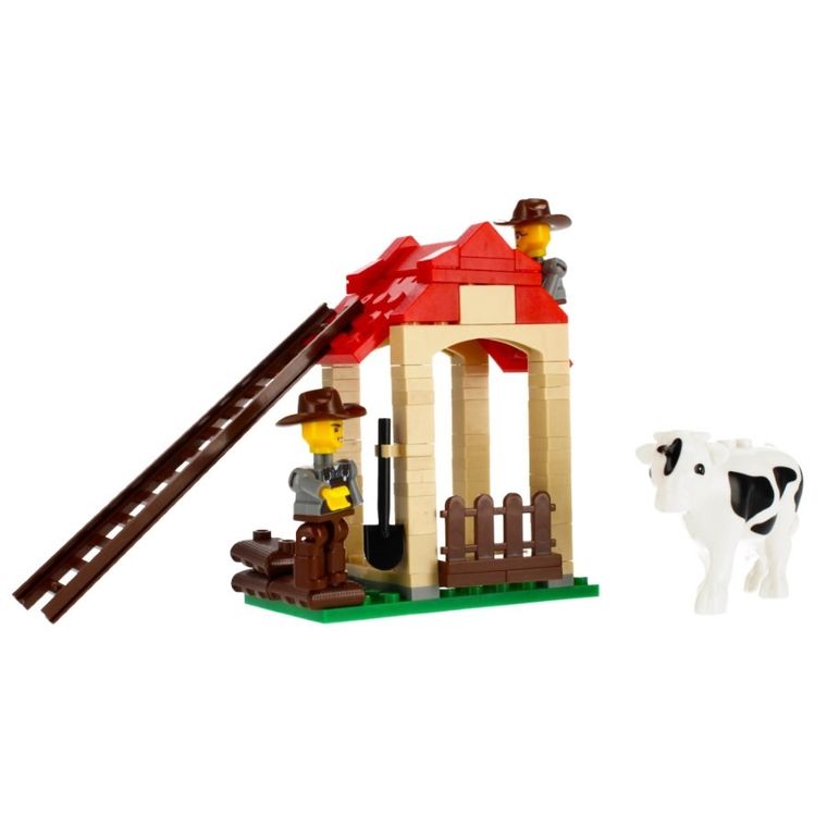 Alleblox, farma, klocki konstrukcyjne, 344 elementy